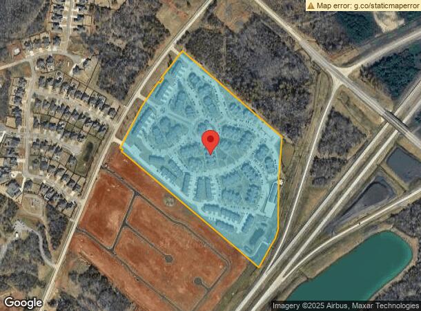  9505 Chad Colley Blvd, Fort Smith, AR Parcel Map