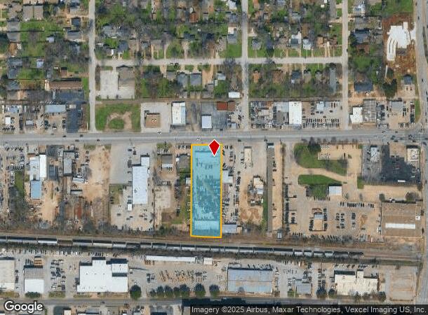 916 W Division St, Arlington, TX Parcel Map