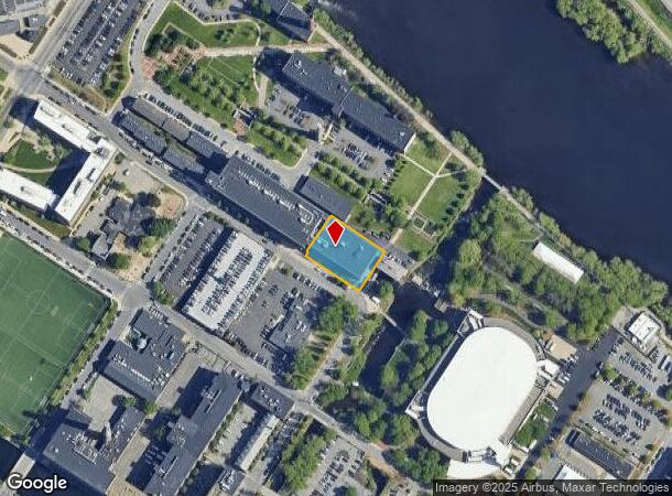 21 Perkins St, Lowell, MA Parcel Map