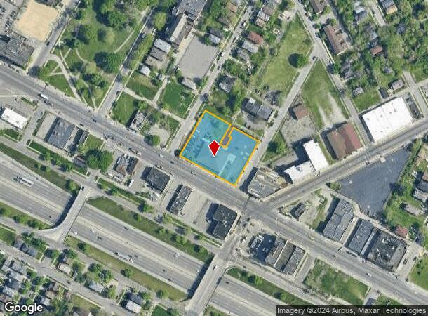  9222 Grand River Ave, Detroit, MI Parcel Map