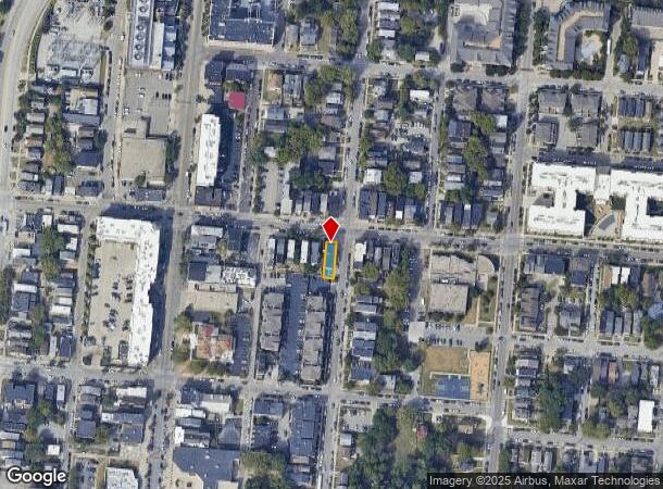  29 E University Ave, Cincinnati, OH Parcel Map