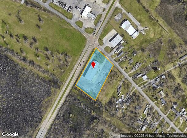 1247 Coteau Rd, Houma, LA Parcel Map