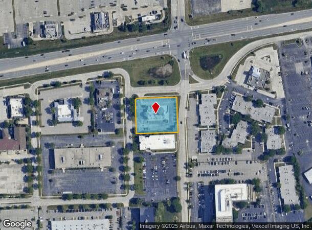  1341 Butterfield Rd, Downers Grove, IL Parcel Map