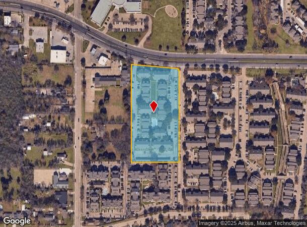  9666 Scyene Rd, Dallas, TX Parcel Map