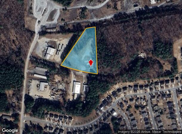 1003 Communications Dr, Durham, NC Parcel Map