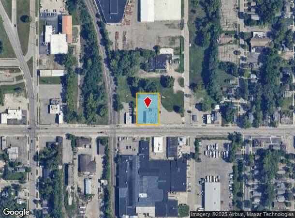  719 E Cesar E Chavez Ave, Lansing, MI Parcel Map