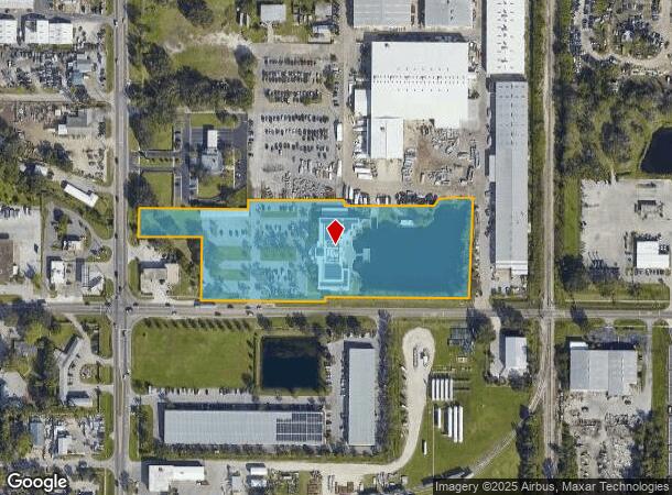  1651 Whitfield Ave, Sarasota, FL Parcel Map