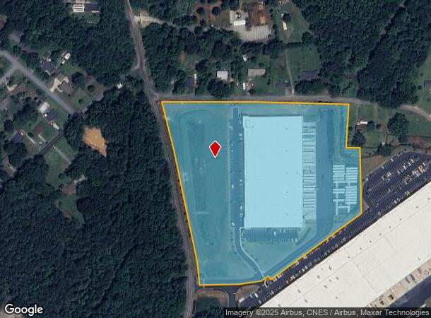 1601 Poplar Drive Ext, Greer, SC Parcel Map