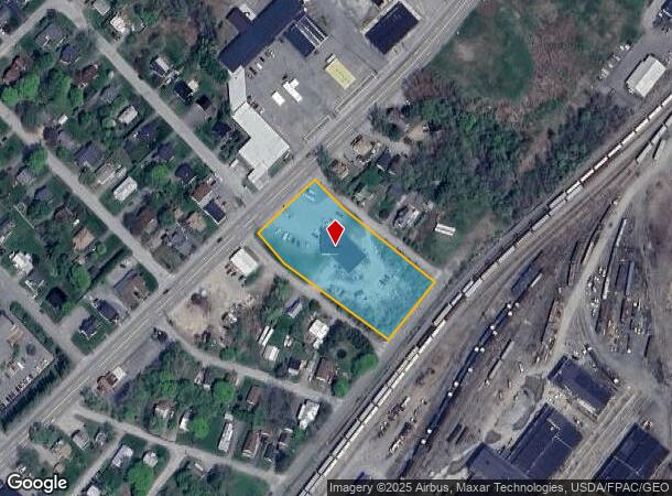  177 College Ave, Waterville, ME Parcel Map