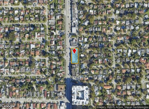 1825 Sw Ludlam Rd, Miami, FL Parcel Map