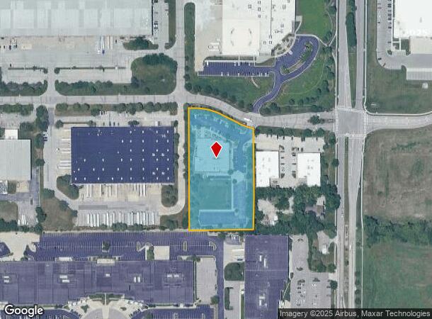  16825 W 116Th St, Lenexa, KS Parcel Map