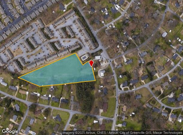  2679 Ashmore Brg, Mauldin, SC Parcel Map
