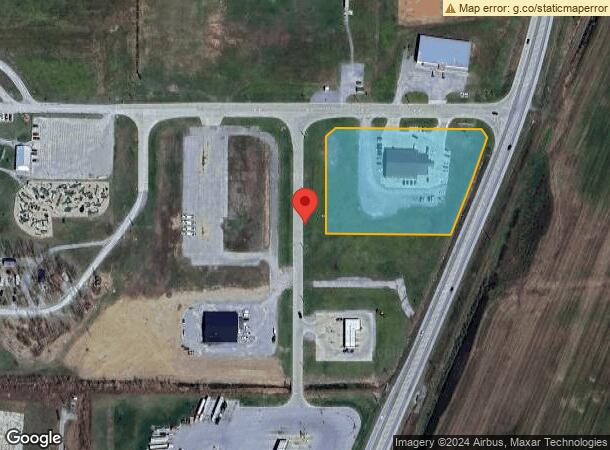  105 Koehler St, Grayville, IL Parcel Map