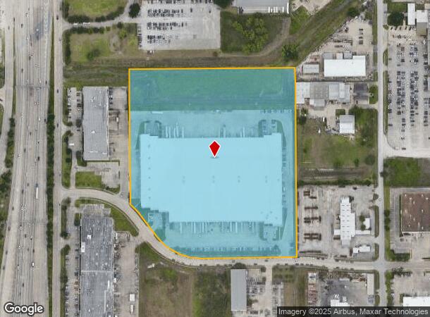  10650 Okanella St, Houston, TX Parcel Map