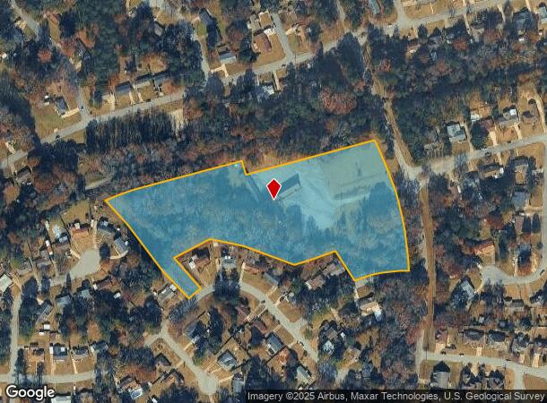  6165 Billings Rd, Columbus, GA Parcel Map