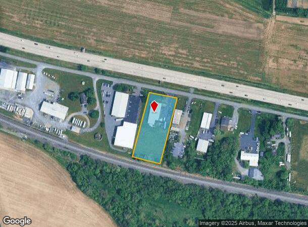  2350 Dairy Rd, Lancaster, PA Parcel Map