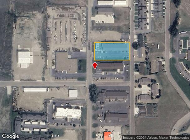  2006 N Merrill Ave, Glendive, MT Parcel Map