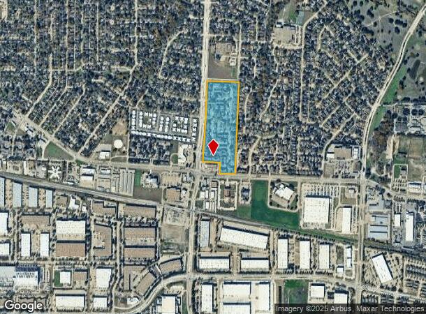 1414 Shiloh Rd, Plano, TX Parcel Map