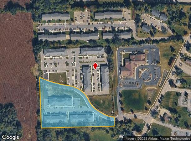  1890 Rustic Dr, Lapeer, MI Parcel Map