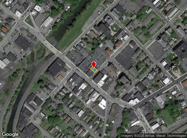  102 Willow Ave, Olyphant, PA Parcel Map