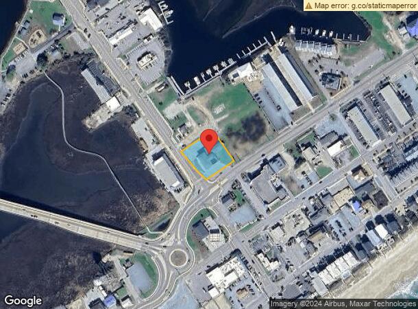  404 Roland Ave, Surf City, NC Parcel Map