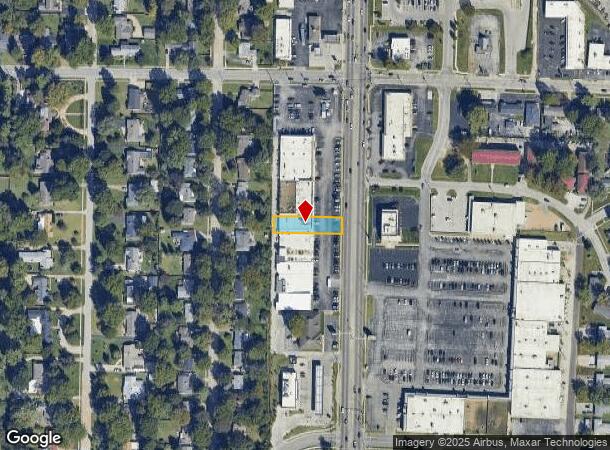 1445 S Glenstone Ave, Springfield, MO Parcel Map