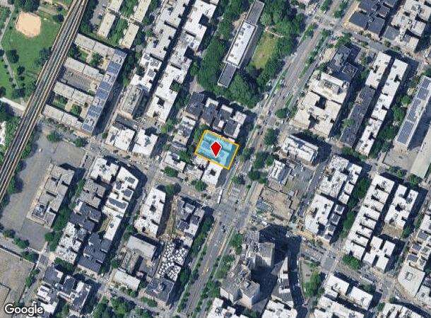  1055 Grand Concourse, Bronx, NY Parcel Map