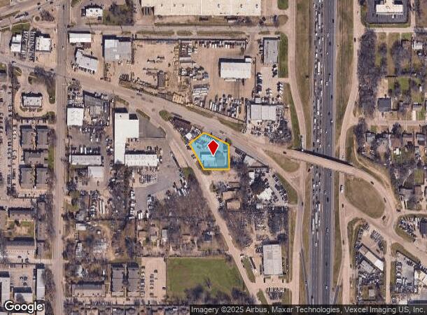  1802 E Irving Blvd, Irving, TX Parcel Map