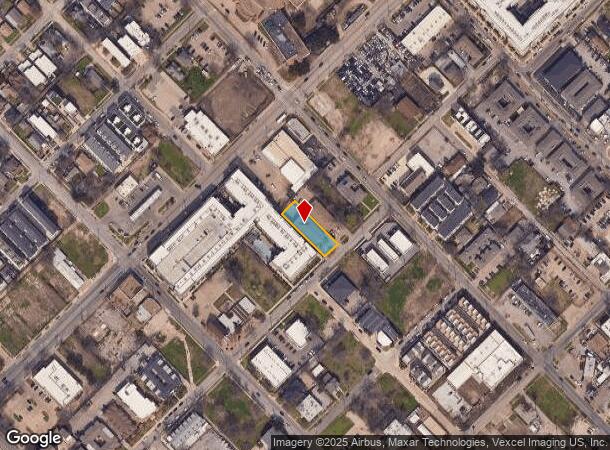 4407 San Jacinto St, Dallas, TX Parcel Map