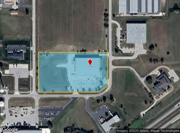  1202 Cardinal Dr, Eudora, KS Parcel Map