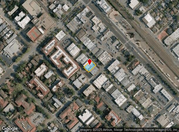  662 Laurel St, San Carlos, CA Parcel Map