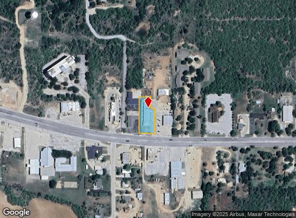 1822 W Walker St, Breckenridge, TX Parcel Map