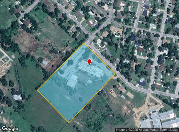 1010 E Industry St, Giddings, TX Parcel Map