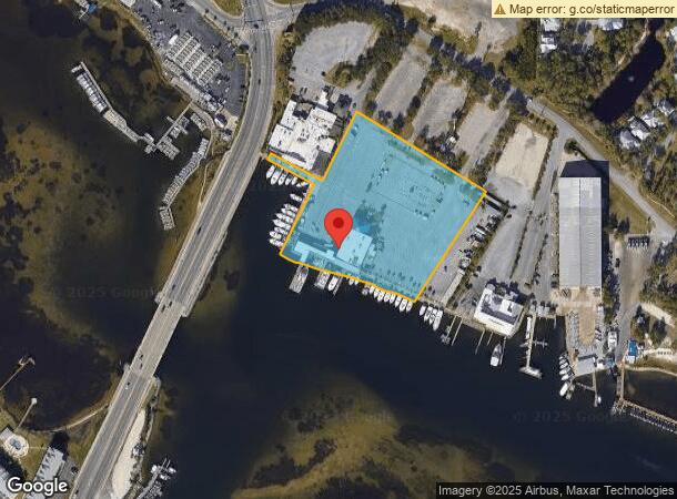  5550 N Lagoon Dr, Panama City, FL Parcel Map