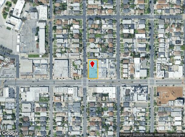  3519 W Washington Blvd, Los Angeles, CA Parcel Map