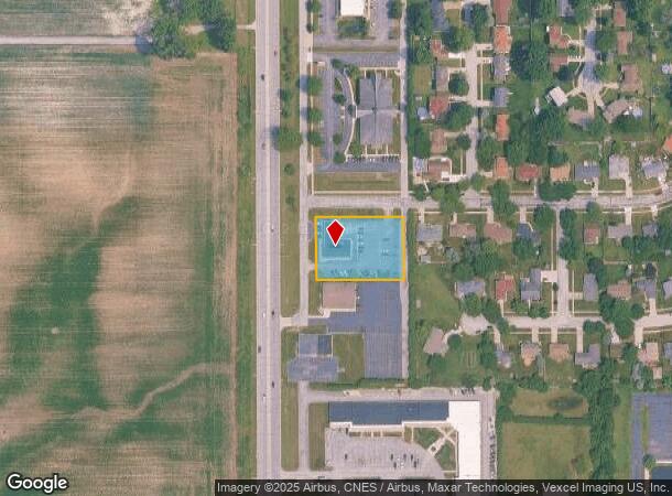  2012 N Main St, Crown Point, IN Parcel Map