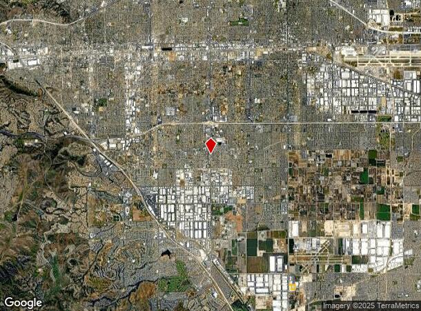  16003 S Euclid Ave, Chino, CA Parcel Map