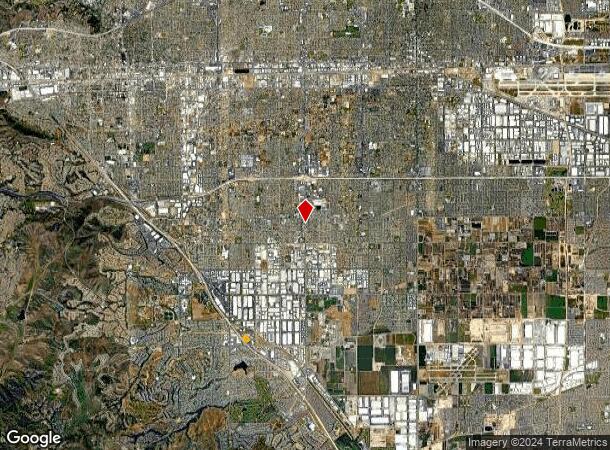  Corporate Center Ave, Chino, CA Parcel Map