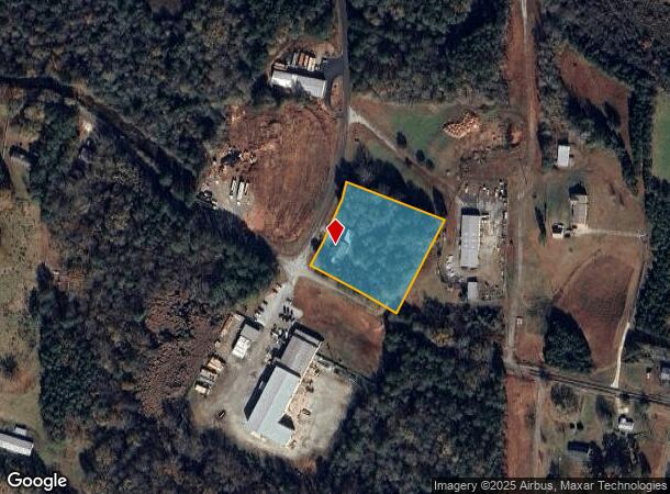 345 Barr Ave, Bowdon, GA Parcel Map