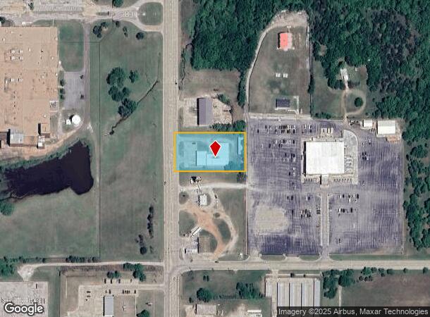  5825 N Harrison, Shawnee, OK Parcel Map