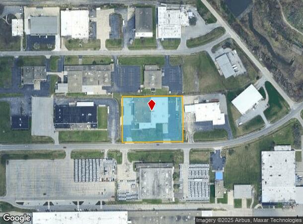 1430 Progress Rd, Fort Wayne, IN Parcel Map