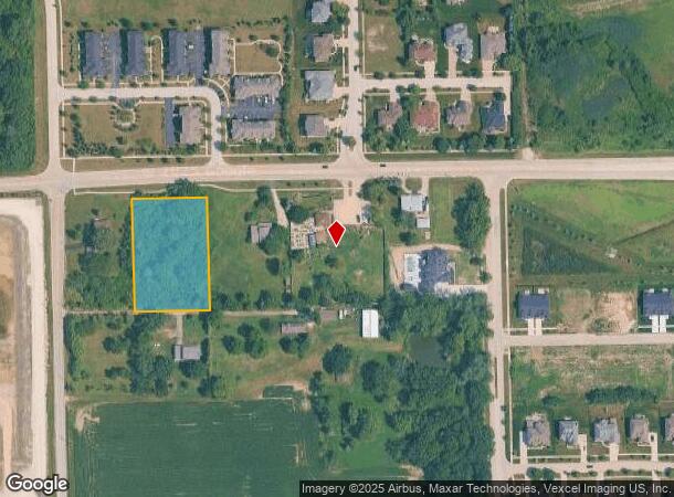  16646 W 127Th St, Lemont, IL Parcel Map