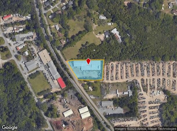 204 Turner Rd, Jonesboro, GA Parcel Map