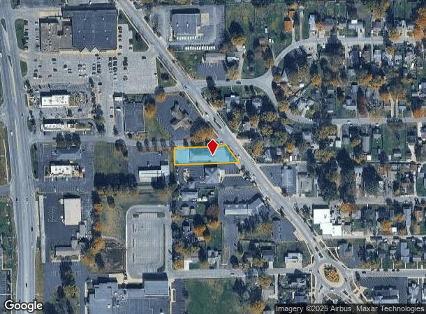 1150 N Main St, Franklin, IN Parcel Map