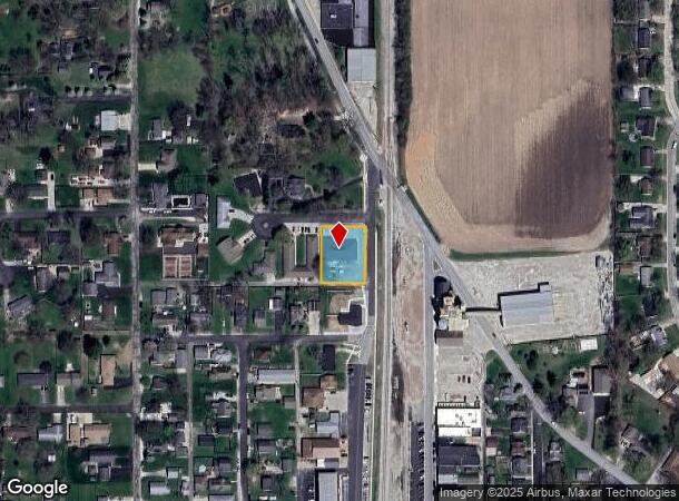  158 N Main St, Bargersville, IN Parcel Map