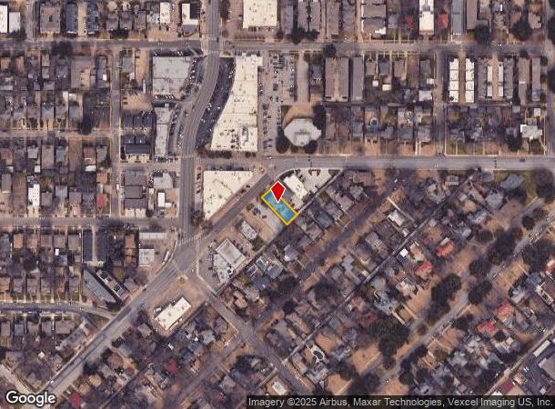  5832 Live Oak St, Dallas, TX Parcel Map