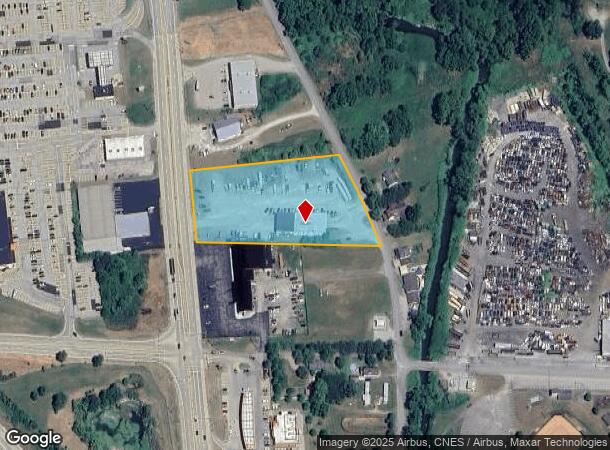 602 Pittsburgh Rd, Uniontown, PA Parcel Map