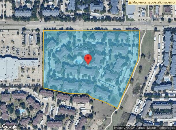  3702 Frankford Rd, Dallas, TX Parcel Map