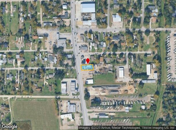  501 S Main St, Highlands, TX Parcel Map