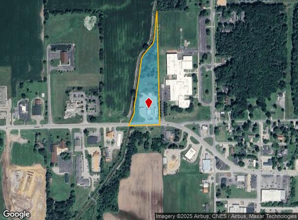 1310 Brady St, Chesaning, MI Parcel Map